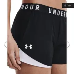 Under Armour ショートパンツ ブラック/ホワイト