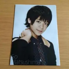 松島聡 ミニクリアファイル