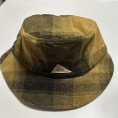 未使用 KELTY チェック柄 バケットハット リバーシブル