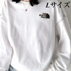 新品未使用　韓国正規 ノースフェイス　ESSENTIAL TEE ホワイト　L