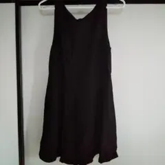 FOREVER21 ミニ丈ワンピース サイズL 黒