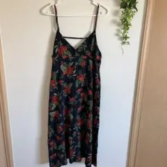 グローバルワーク花柄キャミソールワンピース