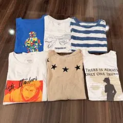 お値下げ♡UNIQLO♡Tシャツなど　6枚セット　130サイズのサムネイル