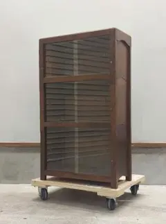 当時物】 キング印 ミシン糸収納ケース 木製 店舗什器 - メルカリ