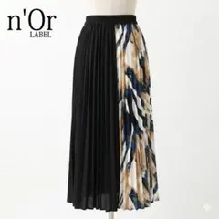 n'Or LABEL アシンメトリープリーツスカート マルチカラー Fサイズのサムネイル