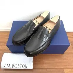 ⚫︎美品⚫︎ JM WESTON 180ローファー　黒 8Dのサムネイル