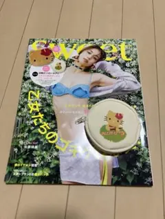 sweet 8月号 日焼けキティ ポーチ kitty