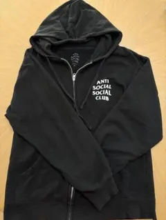 ANTI SOCIAL SOCIAL CLUB ジップパーカー ブラック Mのサムネイル