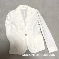 MACKINTOSH LONDON コットンリネン　ジャケット　白　40 大きめのサムネイル
