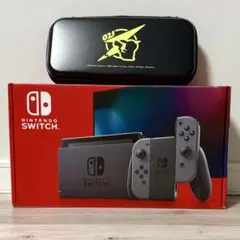 Nintendo Switch 本体 グレー バッテリー強化版　おまけつき
