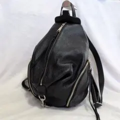 REBECCAMINKOFF バックパック ジュリアンバッグ レザー ブラックのサムネイル