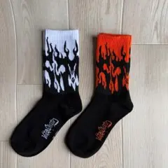 ファイヤーソックス　2足セット　メンズ　ストリート　検　NIKE　チャレンジャー