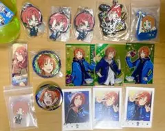 あんさんぶるスターズ　あんスタ　月永レオ　まとめセット　缶バッジ　ガチャ　カード