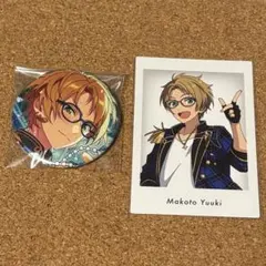 あんスタ　コレクション缶バッジ　ぱしゃっつ　遊木真