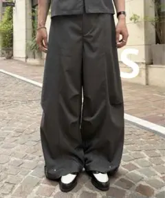 【EPNK】Eyelet easy baggy slacks バギースラックス