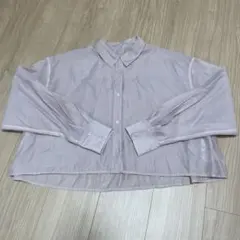 ローリーズファーム　ショートシャツ　シアーシャツ