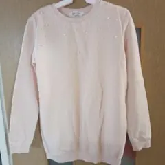 Ｈ＆Ｍ☆パールが可愛い♪トレーナーチュニック☆150160