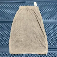 chocol raffine robe メッシュニットスカート　Fサイズ　新品