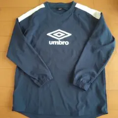 umbro ネイビー 長袖ピステ 160