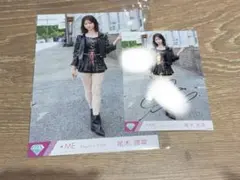 ≠ME ノイミー 尾木波菜 生写真 直筆 ヨリ コメあり ここでファースト