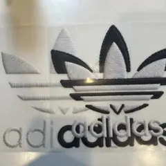 adidas アイロンプリントシート モノトーン