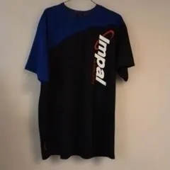 本日割引!Impal インパル ハンドボール Ｔシャツ 青/黒2XO大きいサイズ