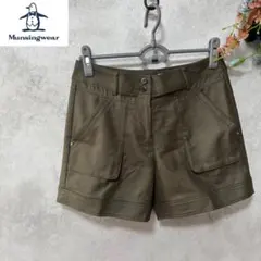 マンシングウェア　ショートパンツ　ゴルフウェア　レディース