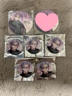 【にじさんじ７大タワー】 不破湊　缶バッジ　コースター