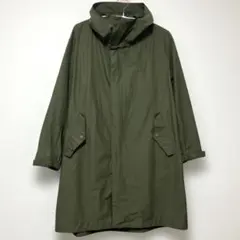 無印良品 ミリタリーコート コットンナイロンコート スプリング レイン オリーブ