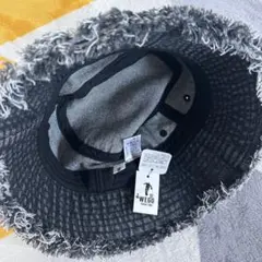 WEGO デニム風フリンジバケットハット