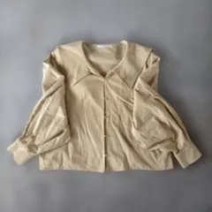 LETRO GIRL カーディガン イエロー