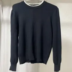 anysis ブラック ニットセーター 長袖