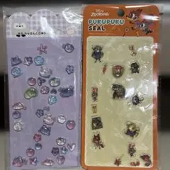 シール　ズートピア　水の生き物