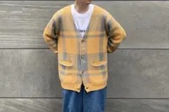 URBAN RESEARCH チェックジャガードカーディガン　アーバンリサーチのサムネイル