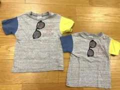 breezeサングラスプリント Tシャツ 100㎝120cm 2枚セット