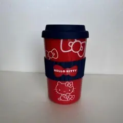 ハローキティ　タンブラー（スリーブ付）非売品