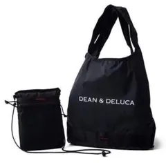 新品DEAN&DELUCABRIEFINGサコッシュトートバッグ2wayブラック