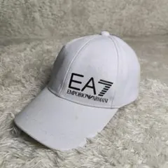 エンポリオアルマーニ EA7 キャップ 帽子 白 ロゴ 希少デザインのサムネイル