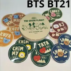 新品⭐BTS BT21 LINE FRIENDS⭐缶とステッカーのセット