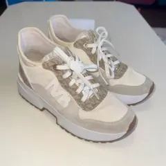 【定価47,000円】Michael Kors 厚底スニーカー 23.5cm