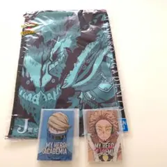 ヒロアカ 一番くじ 緑谷出久 ビジュアルタオル J賞　I賞　アクスタ