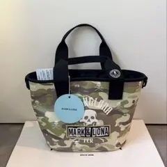 美品 ★ MARK&LONA トート カートバッグ マーク&ロナ 正規品 カモ