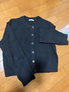 パフニットクルーネックカーディガンM 69Navy