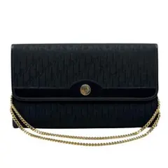 美品 クリスチャンディオール トロッター チェーンバッグ