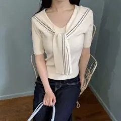 Bibiy ANNABELLEKNITTOP - メルカリ