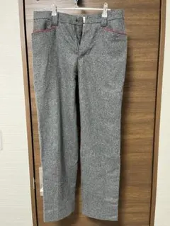 BLUE BLUE グレー スラックス