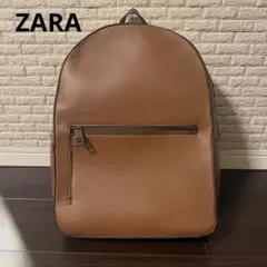 ZARA（ザラ） リュック バックパック ブラウン ビジネス 通勤 通学 PCのサムネイル