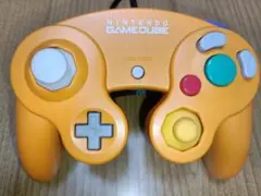 ゲームキューブ コントローラー オレンジ 前期型　分解清掃済み　GCコン