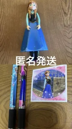 アナミュージカルフレンズアナと雪の女王フィギュアボールペンシールディズニーエルサ