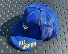 YONEX '26年 ALL JAPAN メッシュキャップ ブルーベリー 118 - メルカリ